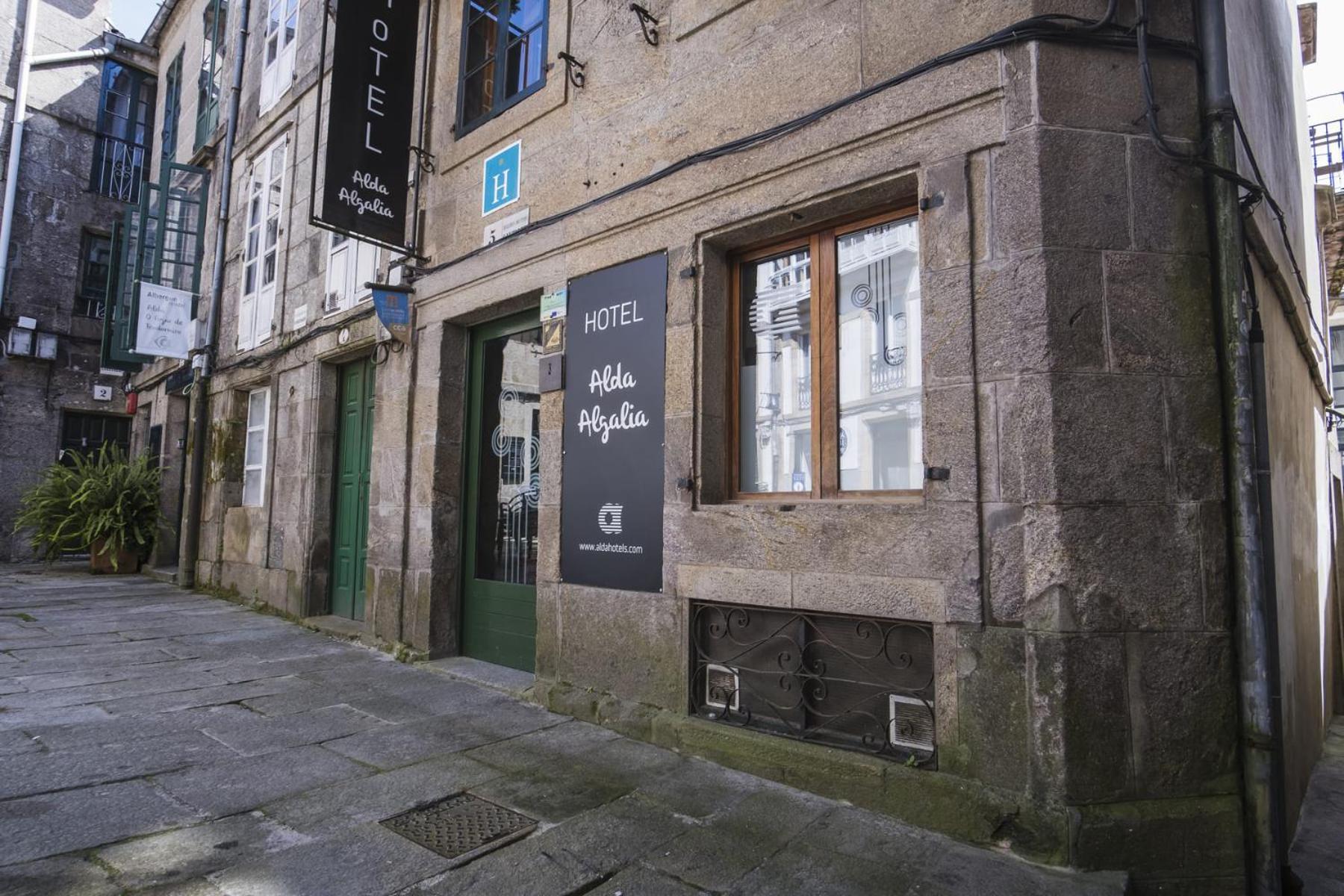 Hotel Alda Algalia Santiago de Compostela Bagian luar foto