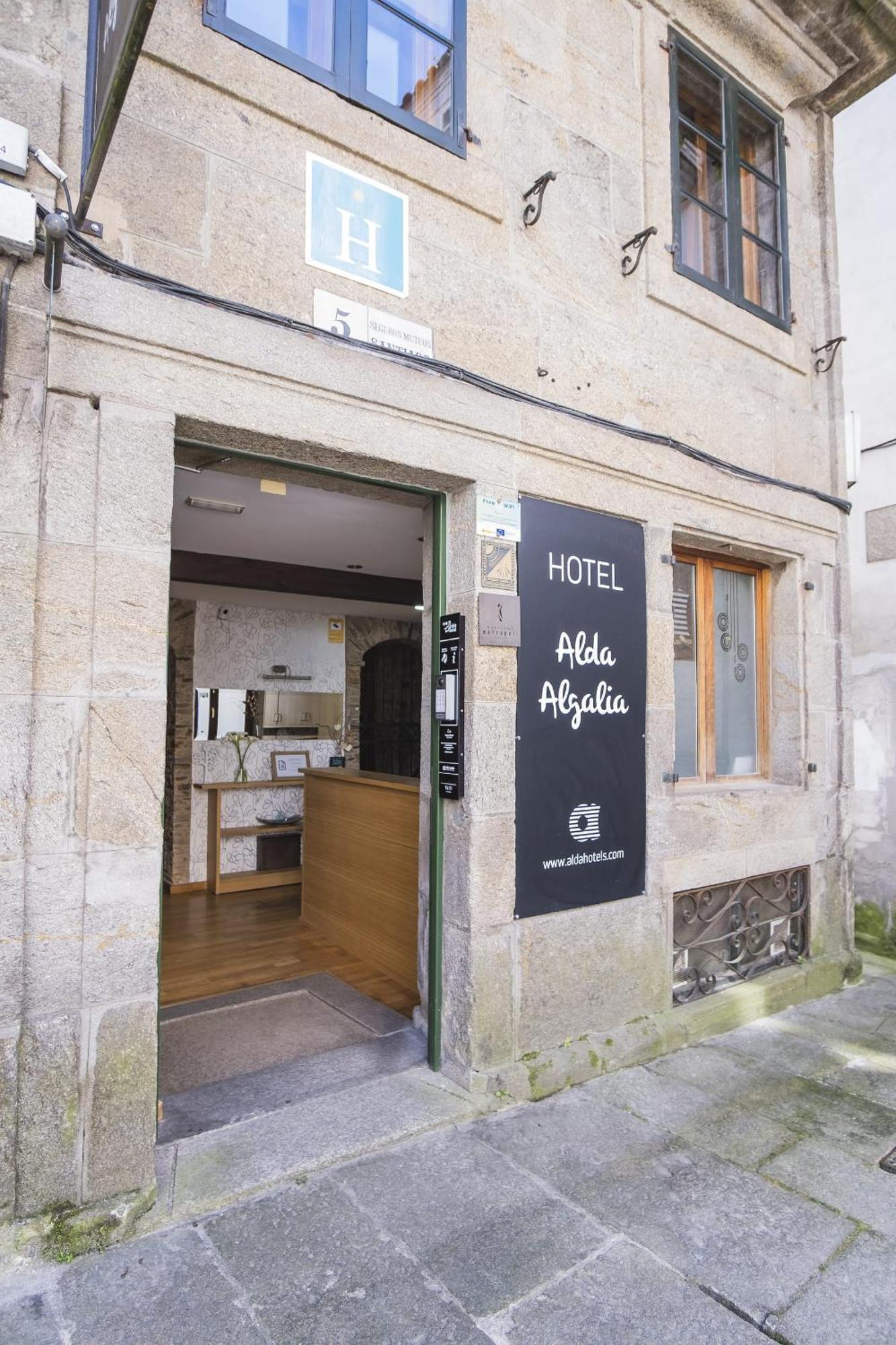 Hotel Alda Algalia Santiago de Compostela Bagian luar foto